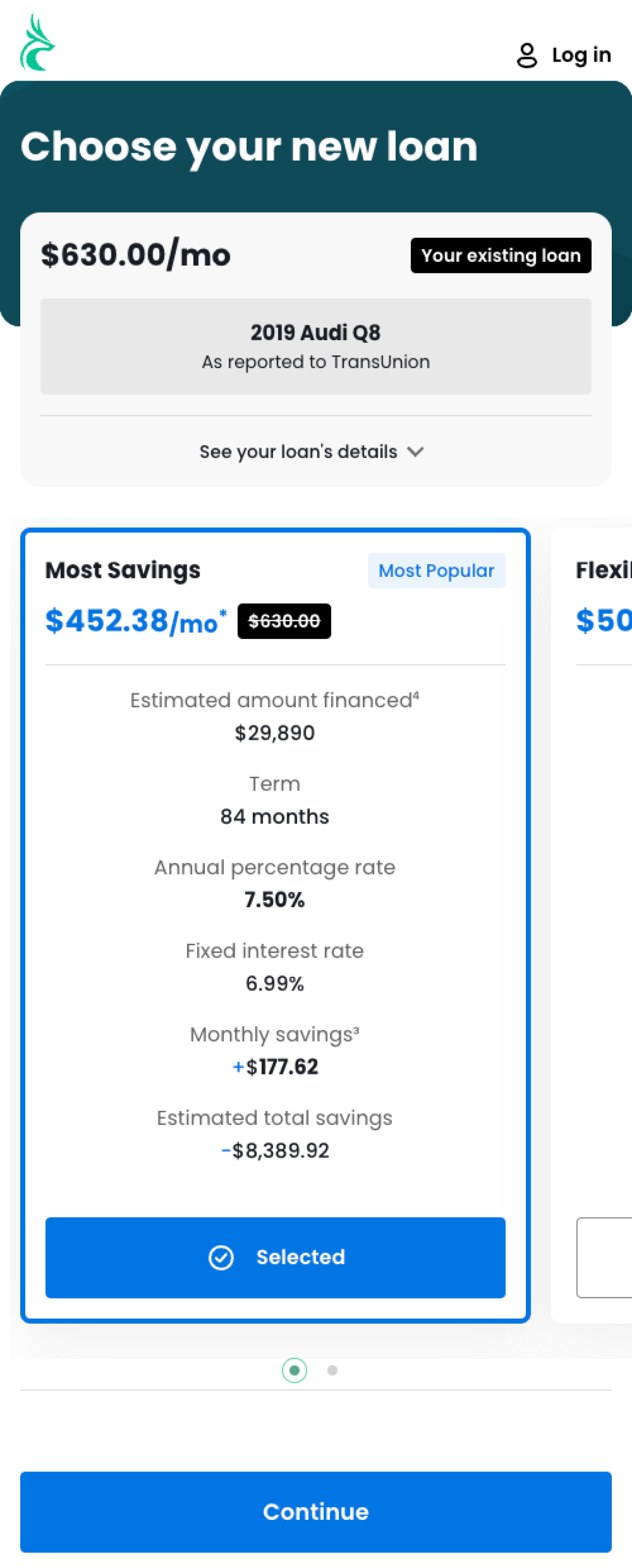 Before redesign visual