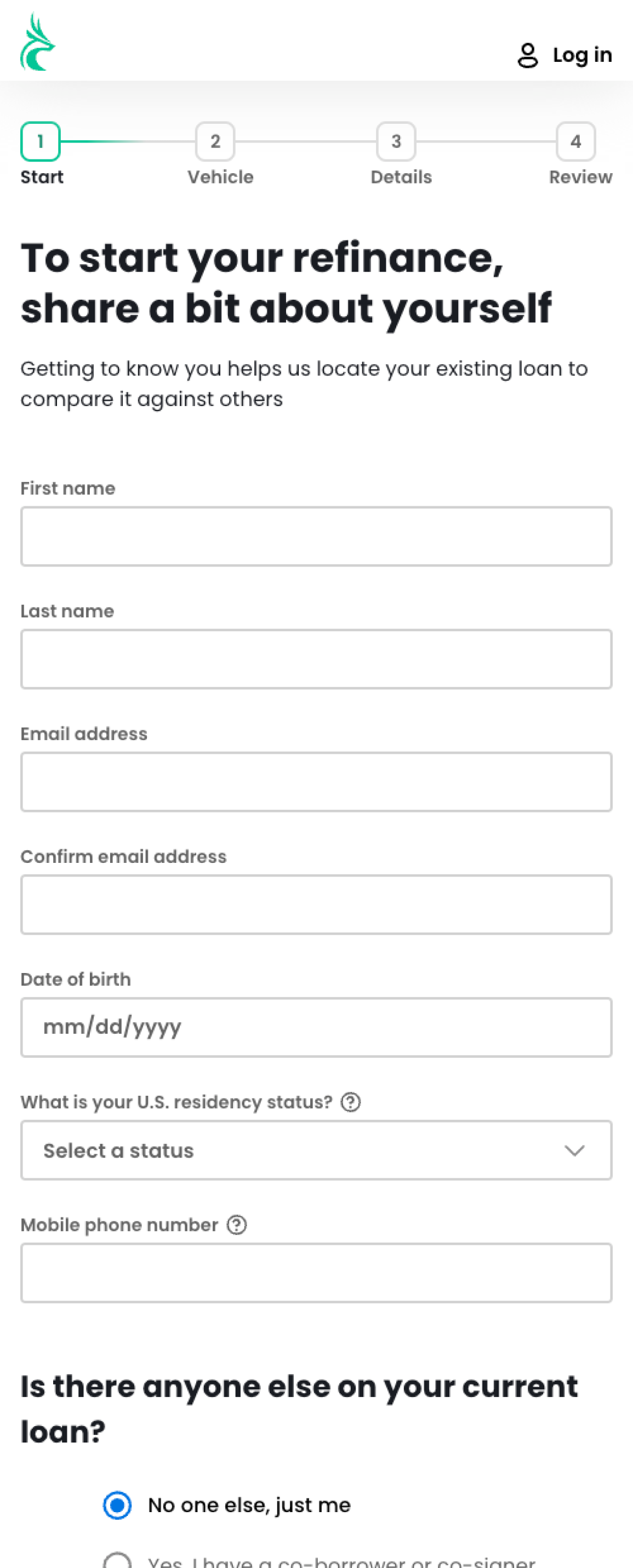 Before redesign visual